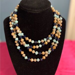 Elegant Multicolor Beaded Necklace